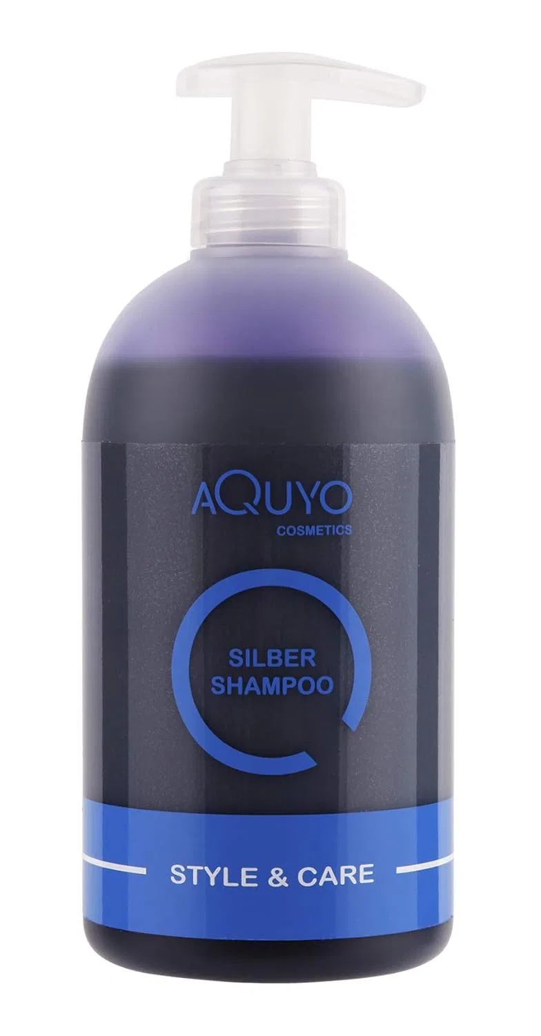 Серебряный шампунь «Style & Care Silver» против желтизны Aquyo Cosmetics — фото 2