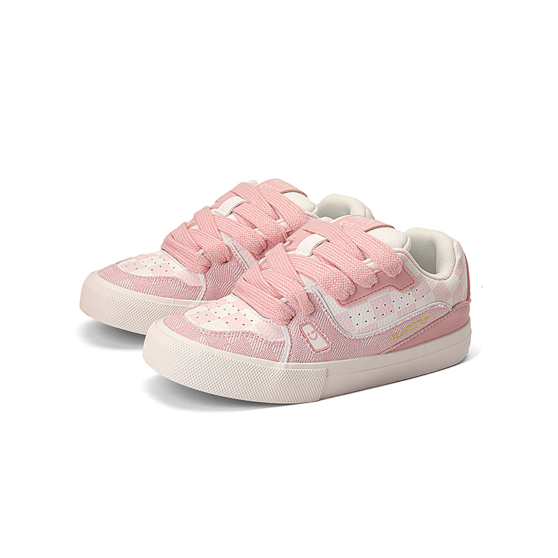 

MINISO Низкие скейтбордские кроссовки унисекс - вишнёво-розовые, цвет Cherry Pink