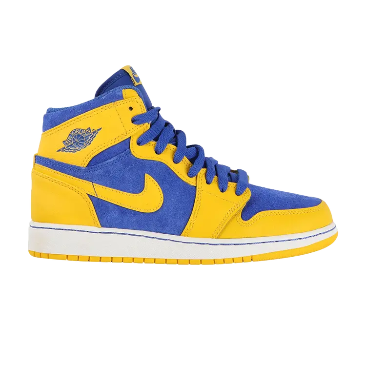 

Кроссовки Air Jordan 1 Retro High OG BG 'Laney', желтый