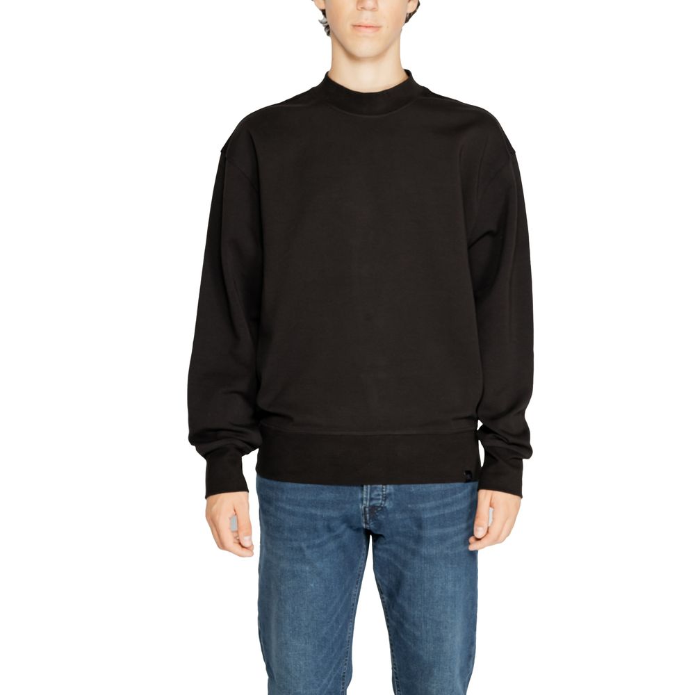 

Черный хлопковый свитер Rigenerato Calvin Klein Jeans