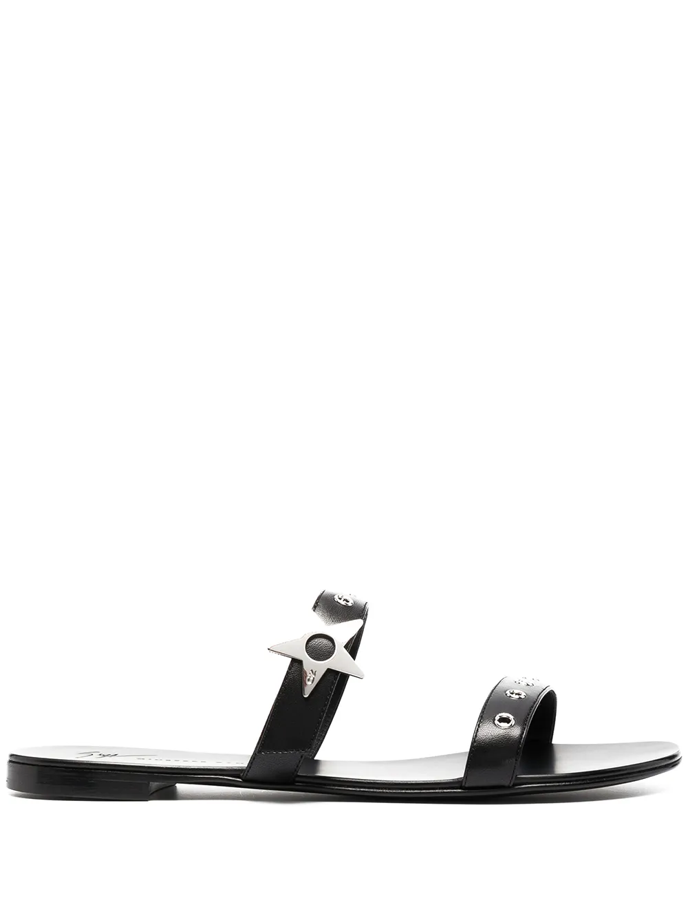 Декорированные сандалии Giuseppe Zanotti, черный