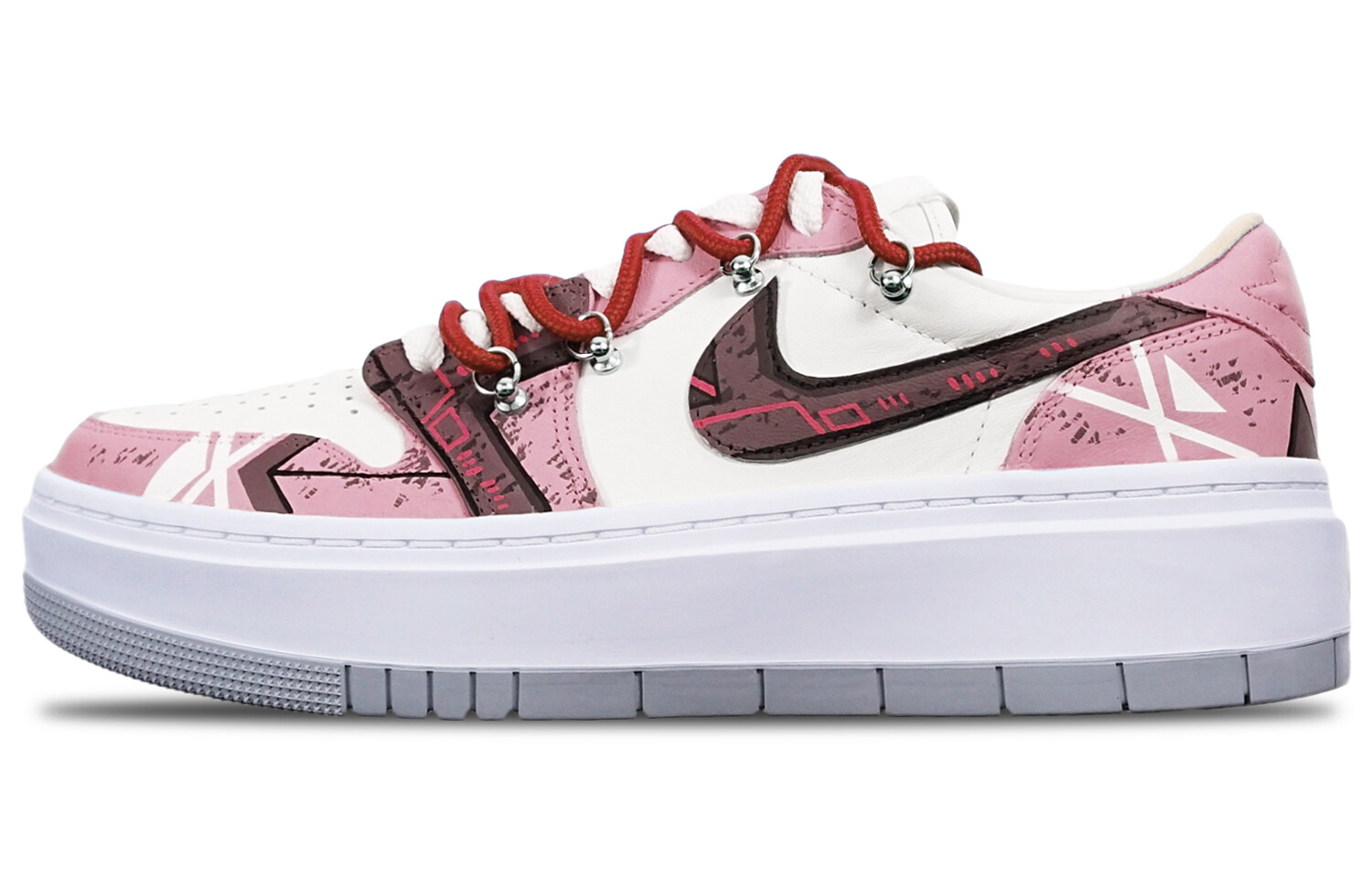 

Кроссовки Air Jordan 1 Vintage Basketball Shoes Women's Low-Top White
