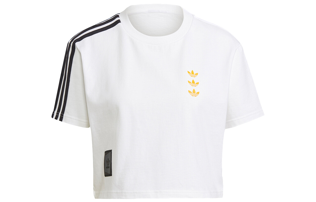 

Укороченный топ женский белый Adidas Originals