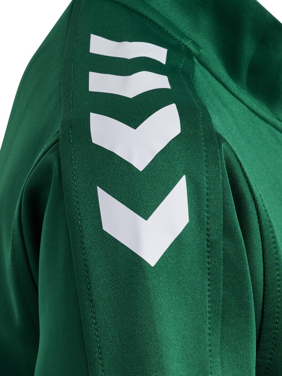 Спортивная толстовка Hummel Athletic Zip-Up Hoodie CORE XK POLY, цвет Fir — фото 4