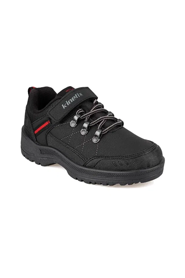 Детские кеды для девочек на шнуровке Kinetix, Black 30366