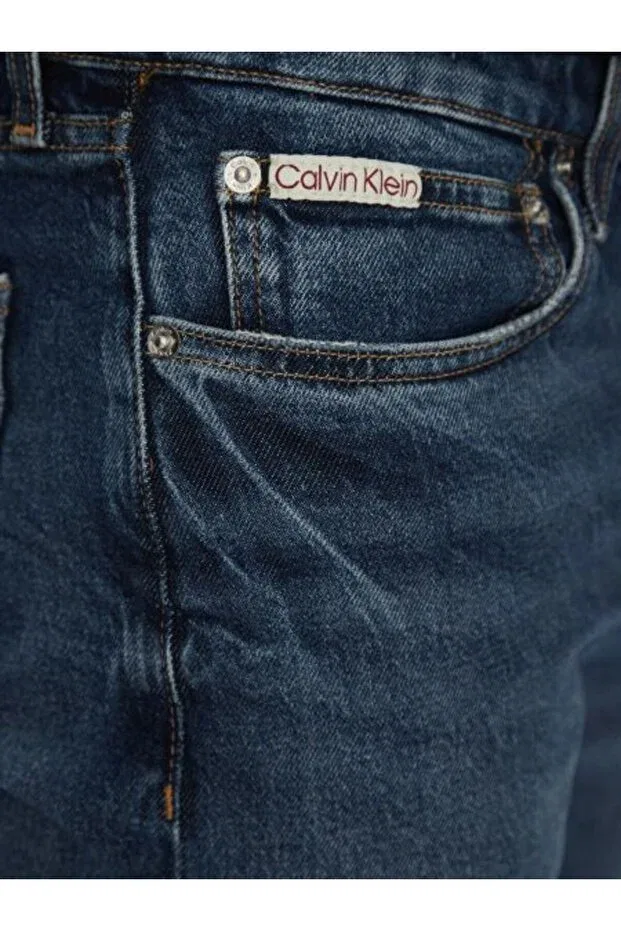 Мужские джинсы с зауженным кроем Calvin Klein, Blue — фото 4