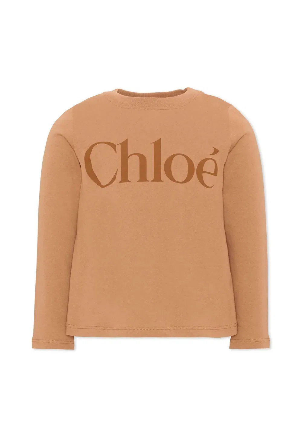 Футболка - топ с длинными рукавами Chloé, Brown