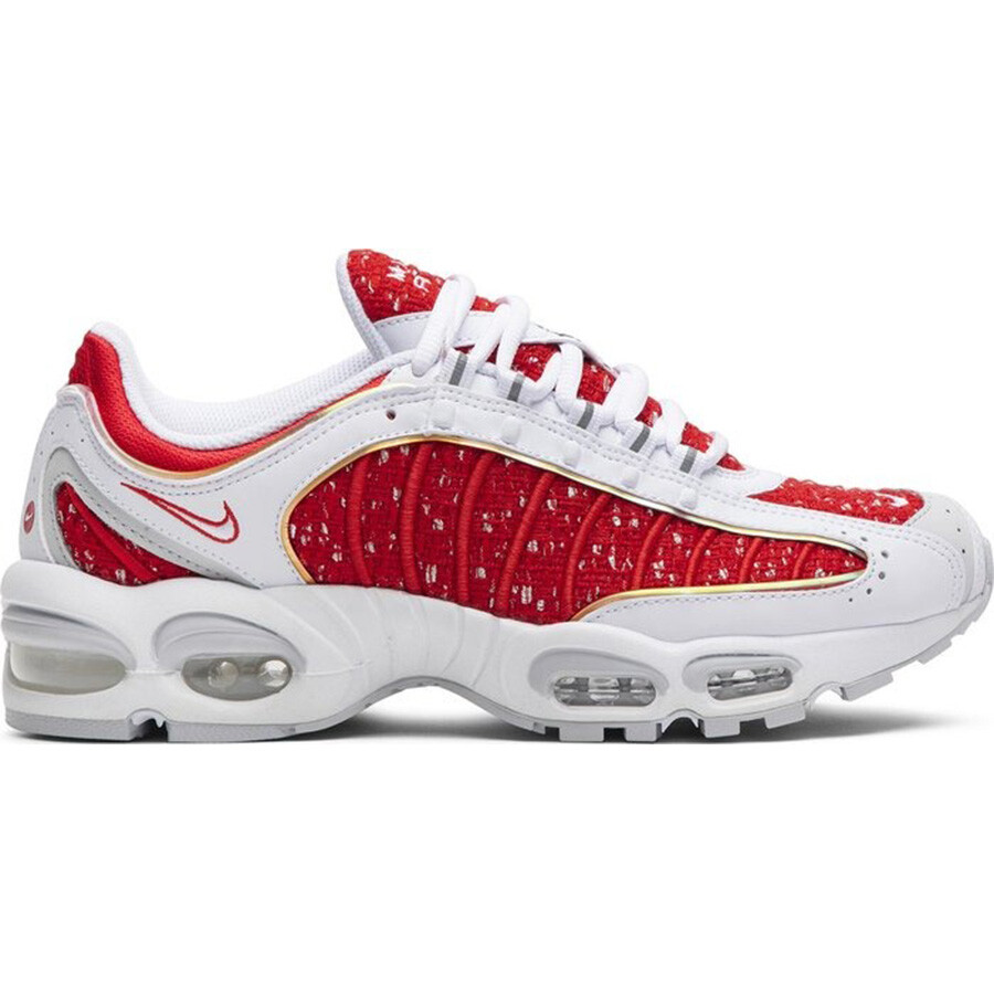 

Кроссовки Nike Supreme x Air Max Tailwind 4, красный/белый