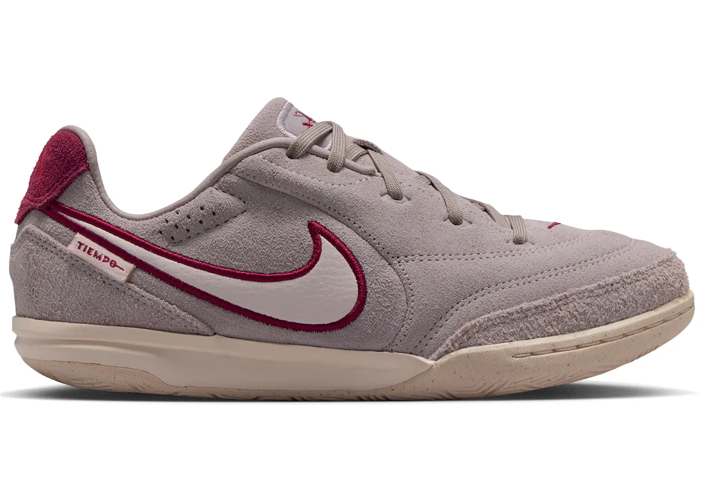 Детские кроссовки с принтом Nike Tiempo Streetgato IC PRM, Moon Particle Team Red Chalk
