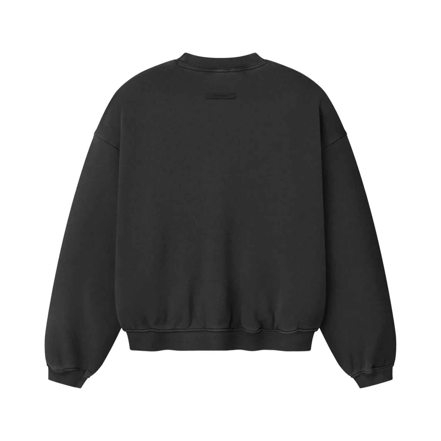 Свитшот Fear of God Essentials в стиле 90-х, черный — фото 2
