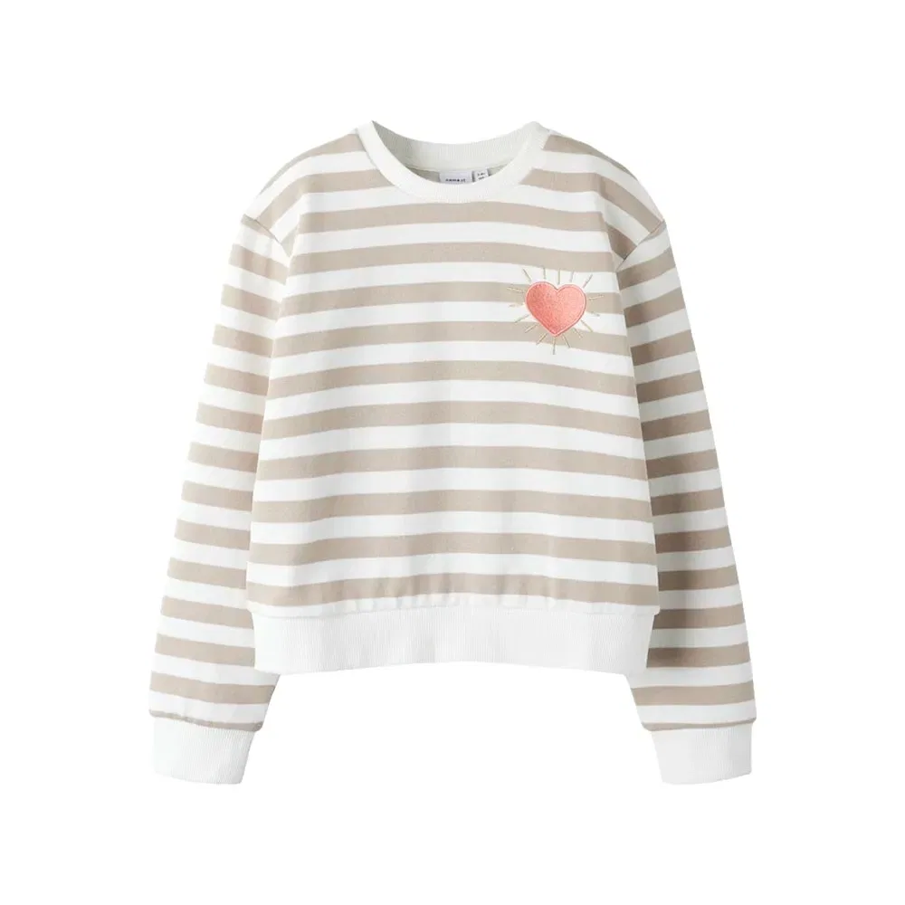 Толстовка Name It Bell Short Regular, бежевый