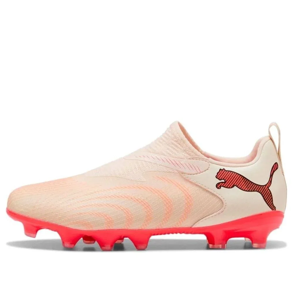 Детские кроссовки Future 9 Match FG/AG 'Sugared Almond White Ultra Red Black' PUMA, Sugared Almond/Puma White/Ultra Red/Puma Black