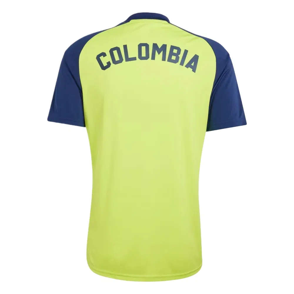 Мужская футболка Colombia 26 Away Pre-Match Jersey Adidas, желтый — фото 2