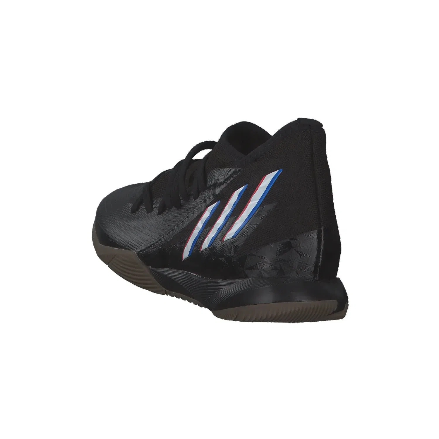 Детские футбольные бутсы для мальчиков с синтетическим верхом Predator Edge.3 in Adidas, Core Black Ftwr White Vivid Red — фото 4
