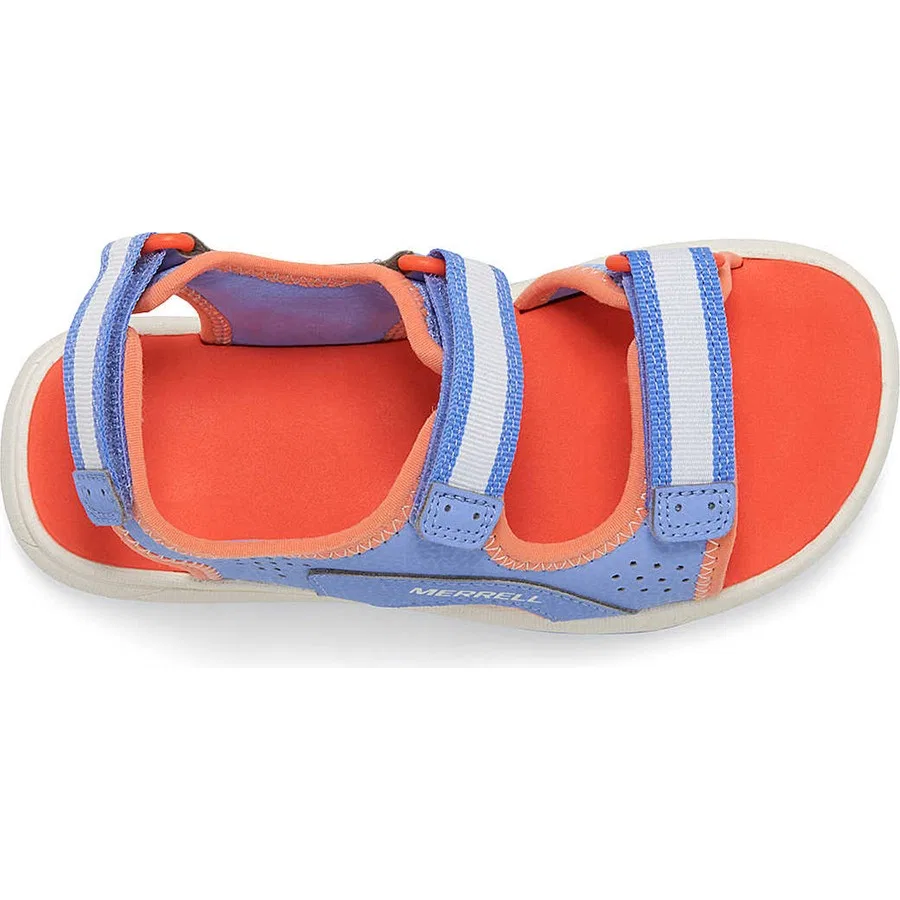 Сандалии детские с закрытым носком Panther Sandal 3.0 Merrell, Синий — фото 4