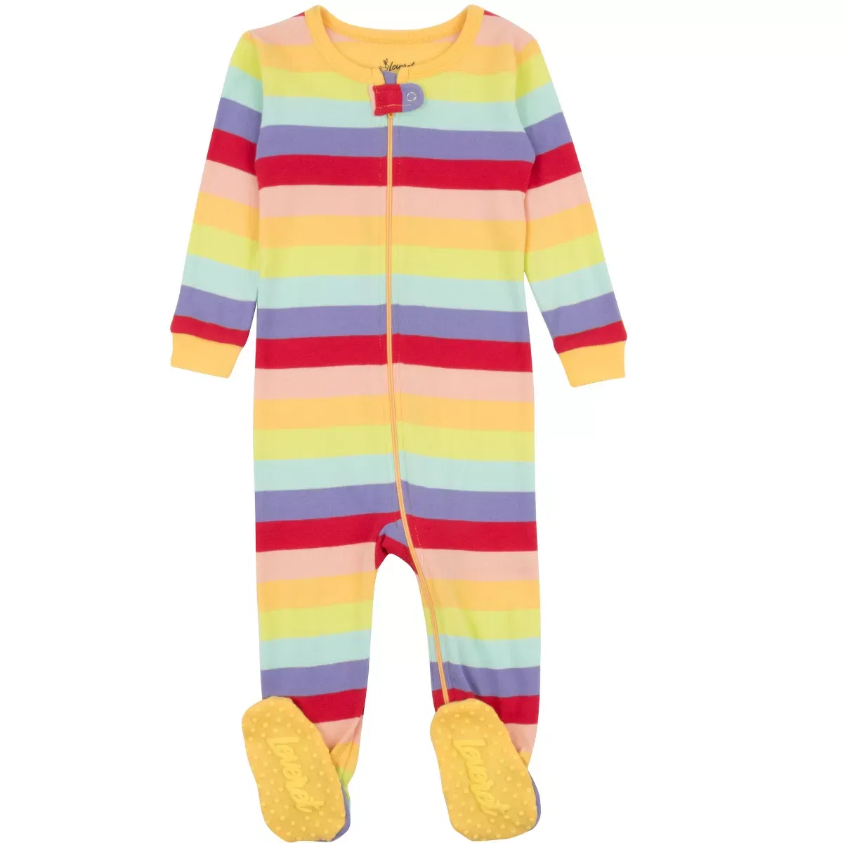 Детские пижамы для девочек с длинным рукавом LEVERET, Colorful Girls