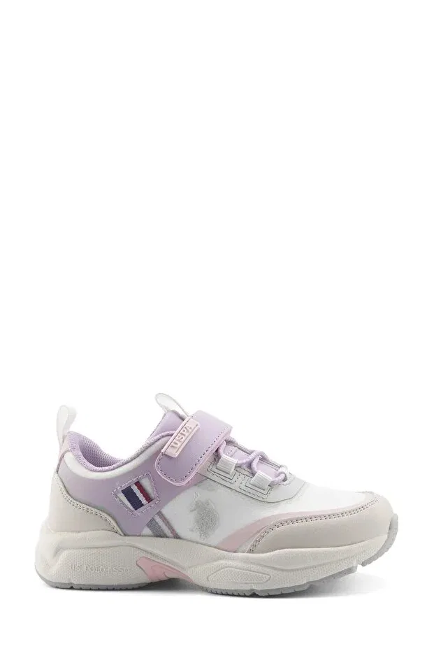 Детские спортивные туфли для девочек с липучкой Suse 5fx U.S. Polo Assn., Beige