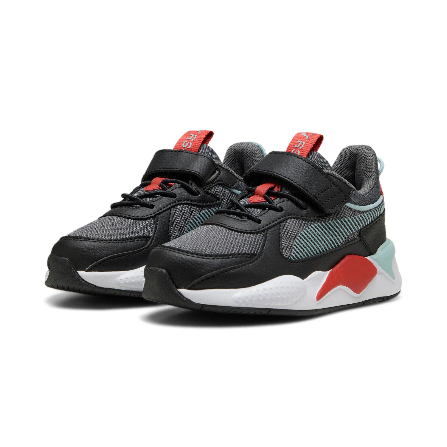 Детские кроссовки с ретро-стилем Puma RS-X AC + PS, Grau — фото 2