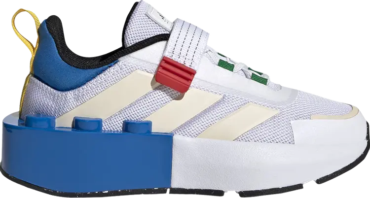 

Кроссовки Adidas LEGO x Tech Runner EL Little Kid 'Black Red', черный