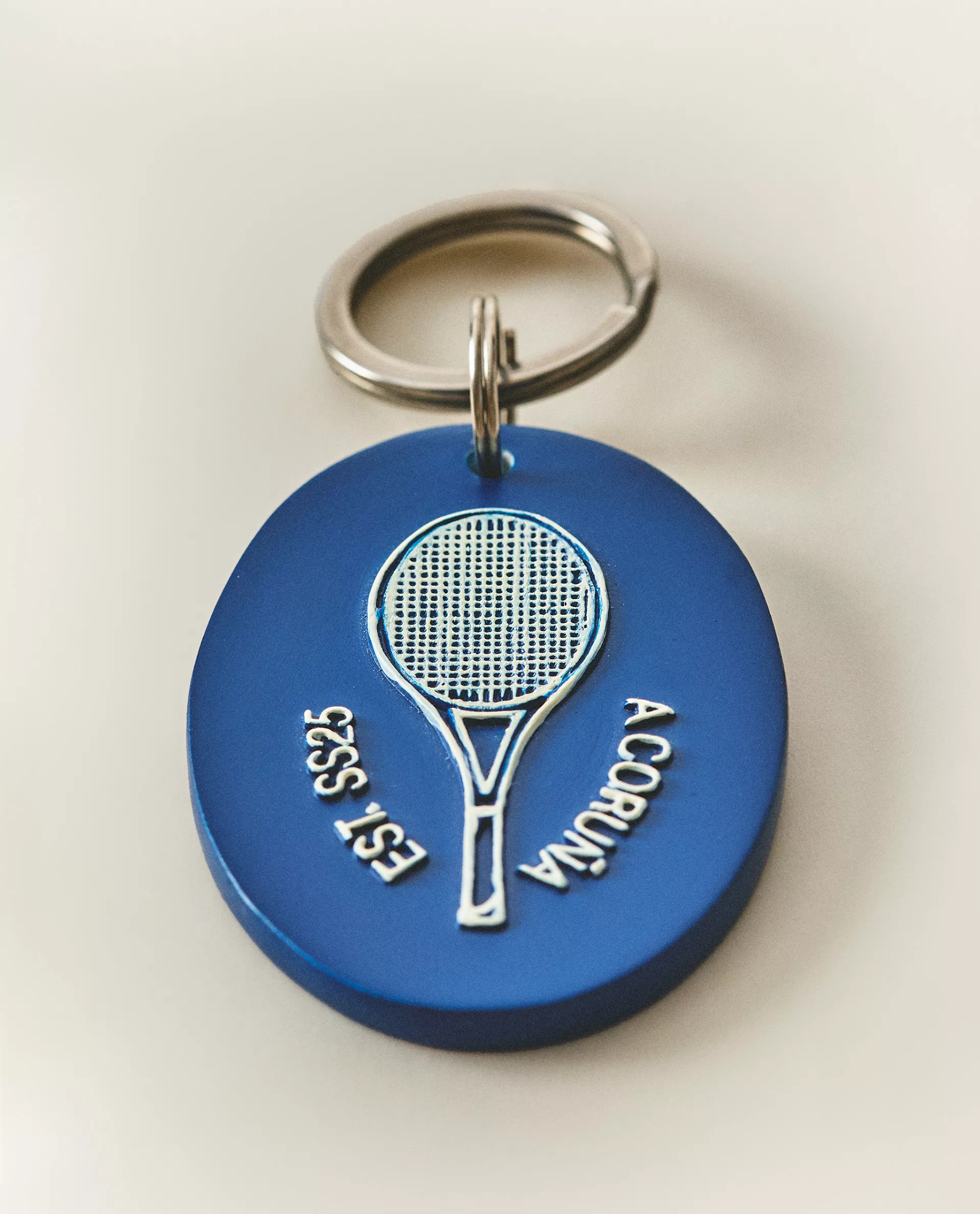 

Брелок для ключей Zara Home Resin Tennis, синий