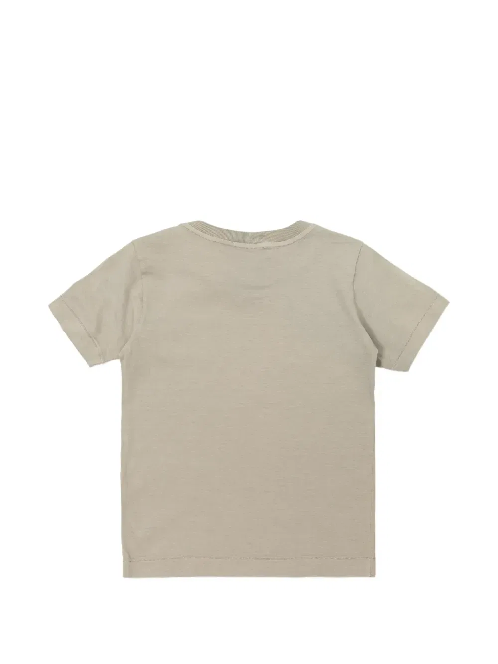 Футболка с логотипом-нашивкой Stone Island Junior, зеленый — фото 2