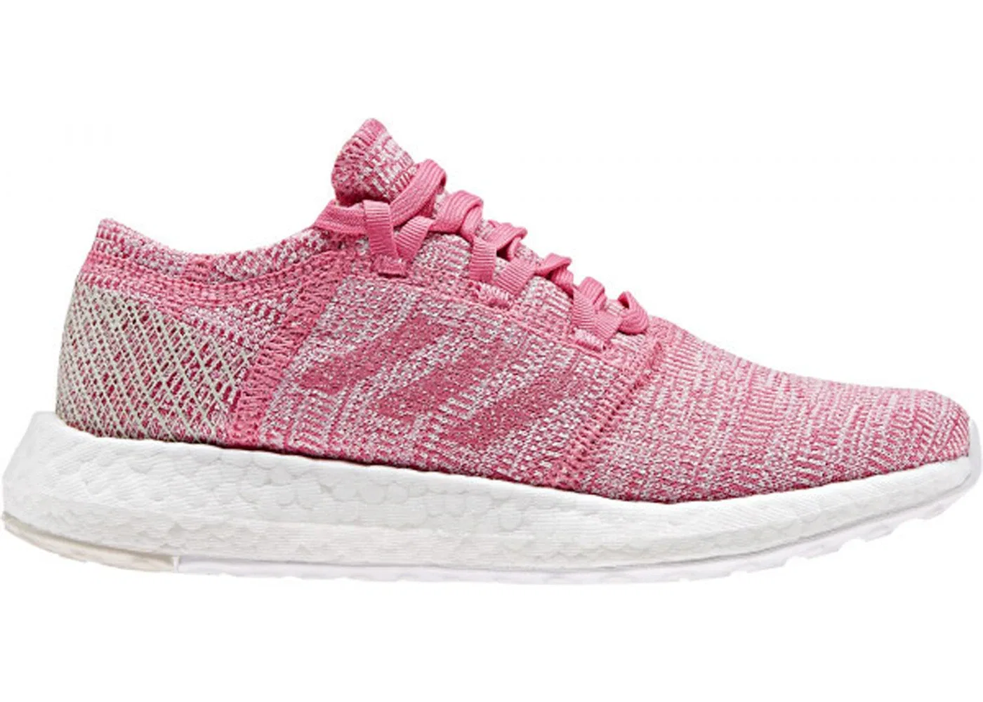 Детские кроссовки Lifestyle Adidas Pureboost Go, Semi Solar Pink Semi Solar Pink Clear Brown
