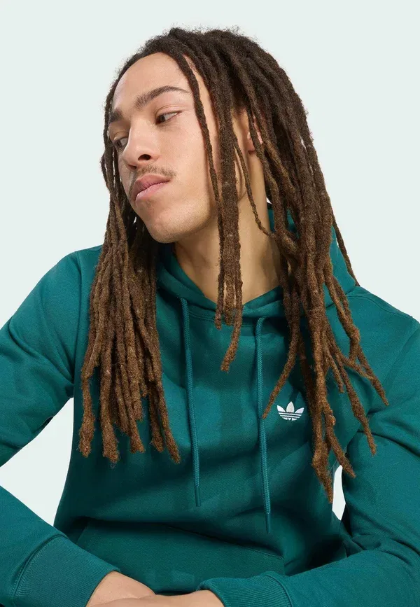 Худи Adidas Originals, зеленый — фото 4