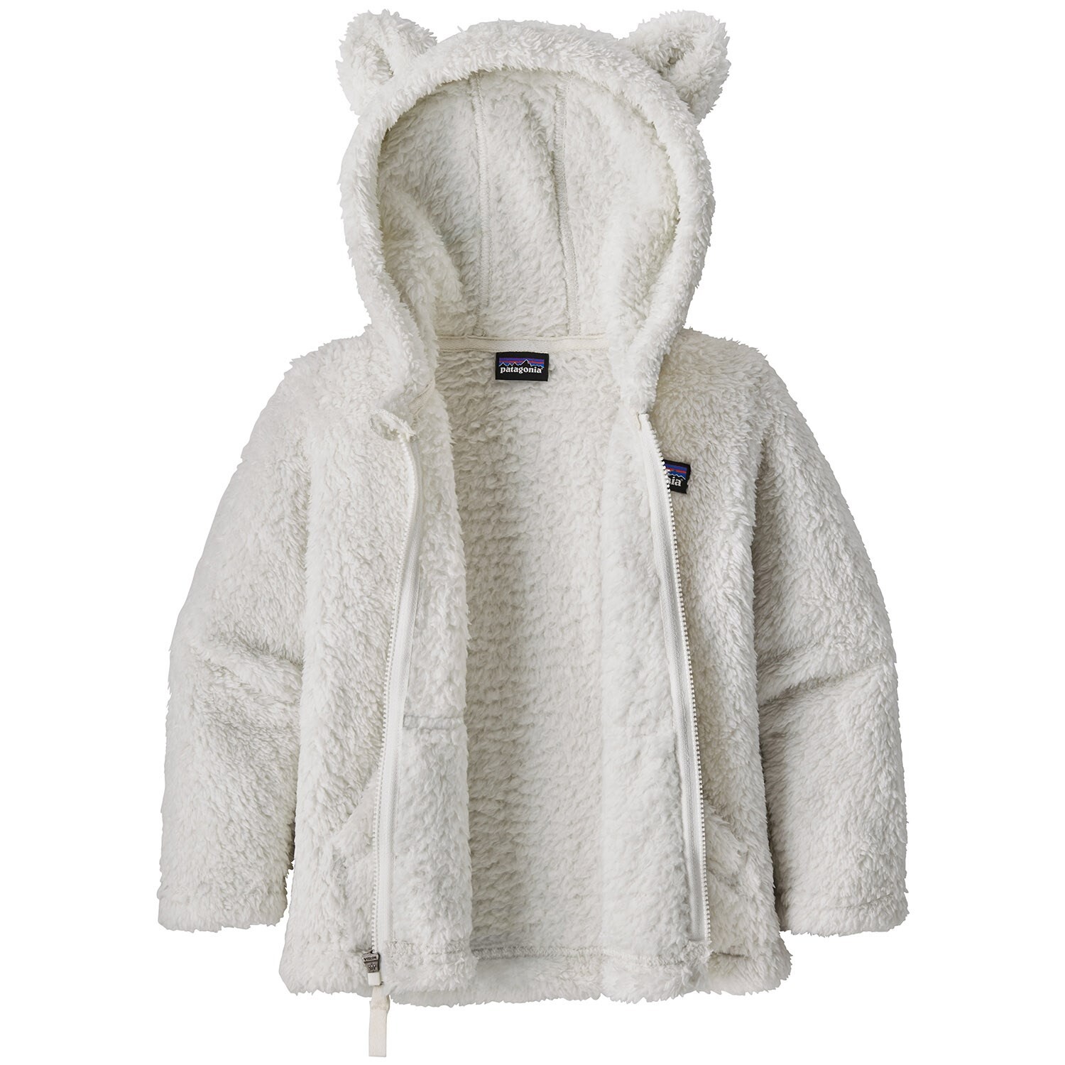 

Толстовка Patagonia Furry Friends с капюшоном для малышей, белый