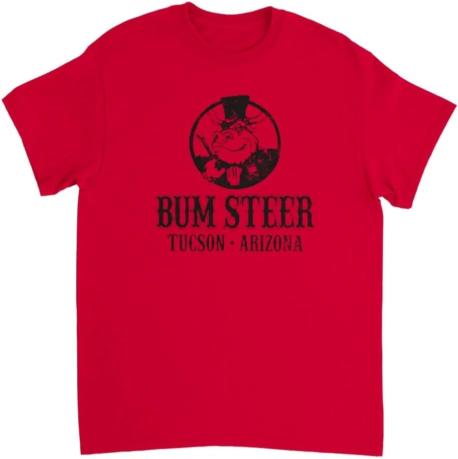 Футболка с принтом The Bum Steer Restaurant, Red