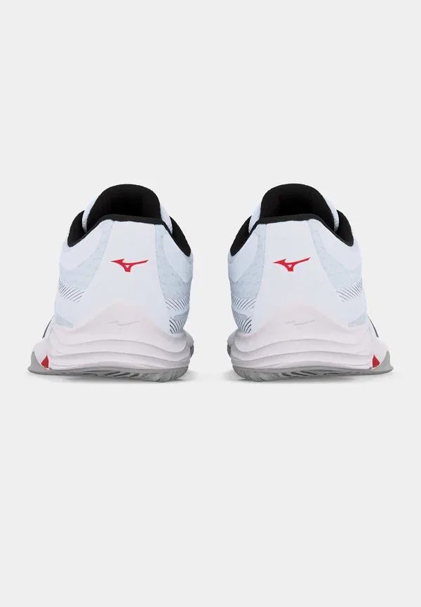 Кроссовки для волейбола Lightning Star Jr Unisex, Mizuno, White/Black/Fiery Red, белый/черный/красный — фото 4