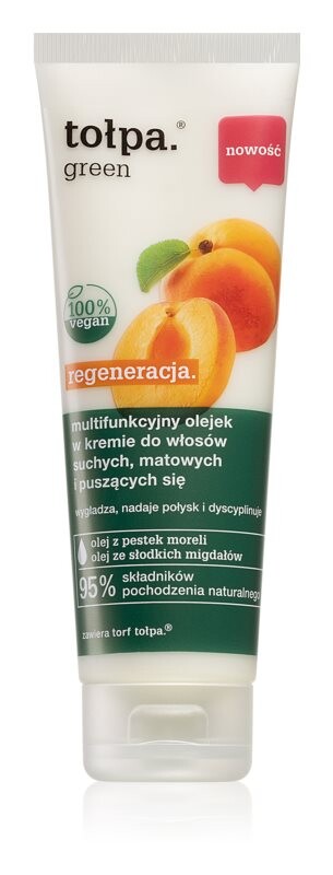 

Увлажняющее и питательное масло для волос в креме Tołpa Green Regeneration