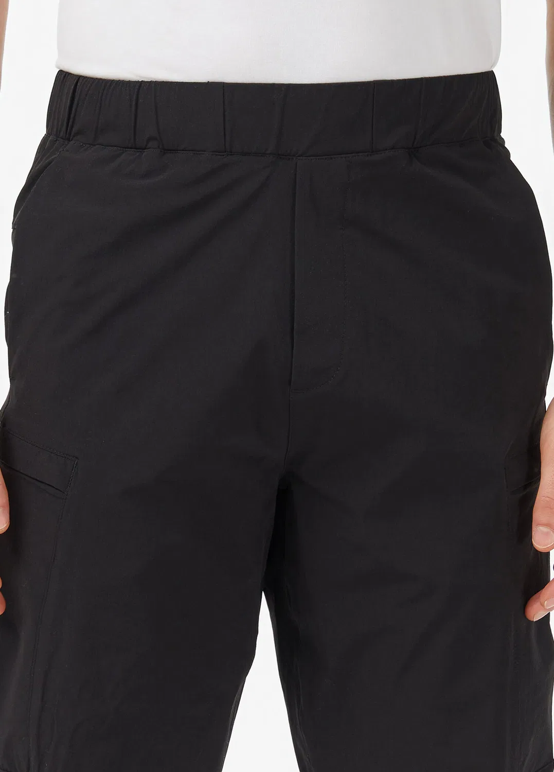 Брюки Relaxed Fit Lacoste, black — фото 4