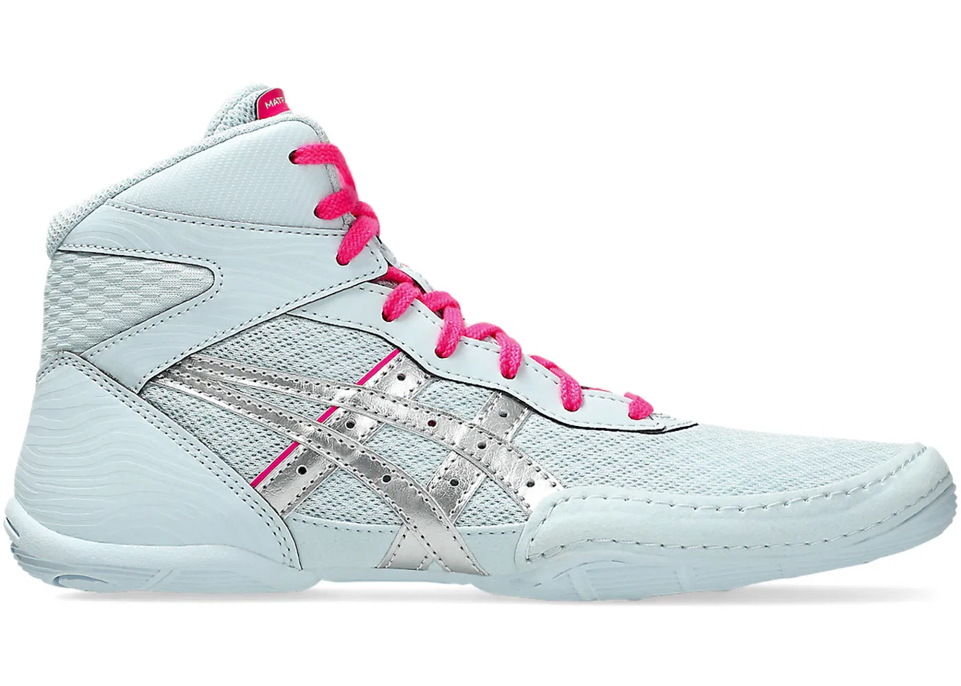 Детские кроссовки для мальчиков без шнурков ASICS Matflex 7, Cool Grey Pure Silver