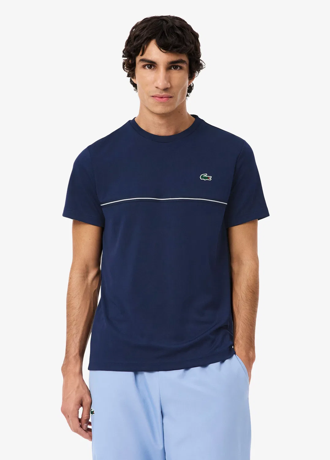 Футболка Regular Fit Lacoste, темно-синий — фото 3