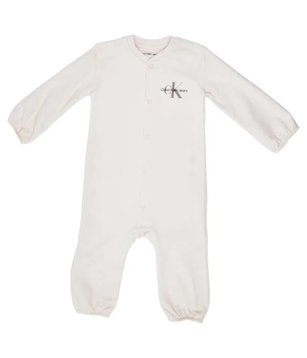 Детское боди для девочек Regular Fit Calvin Klein Jeans, Crema