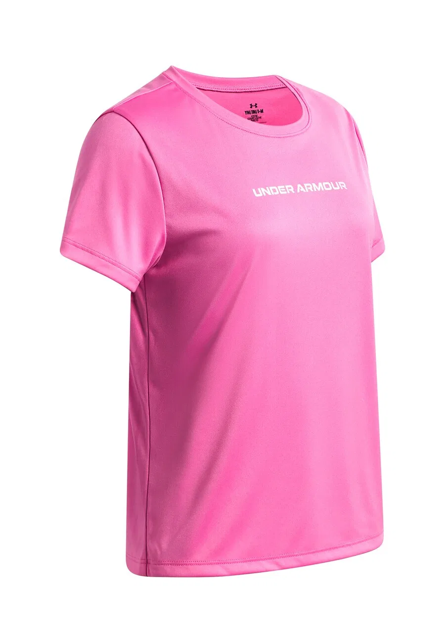 Спортивная футболка UNDER ARMOUR Performance Shirt с логотипом, светло-розового цвета — фото 2