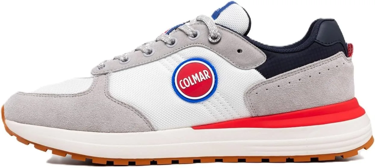 Кроссовки Colmar Travis Originals, белый/красный/синий
