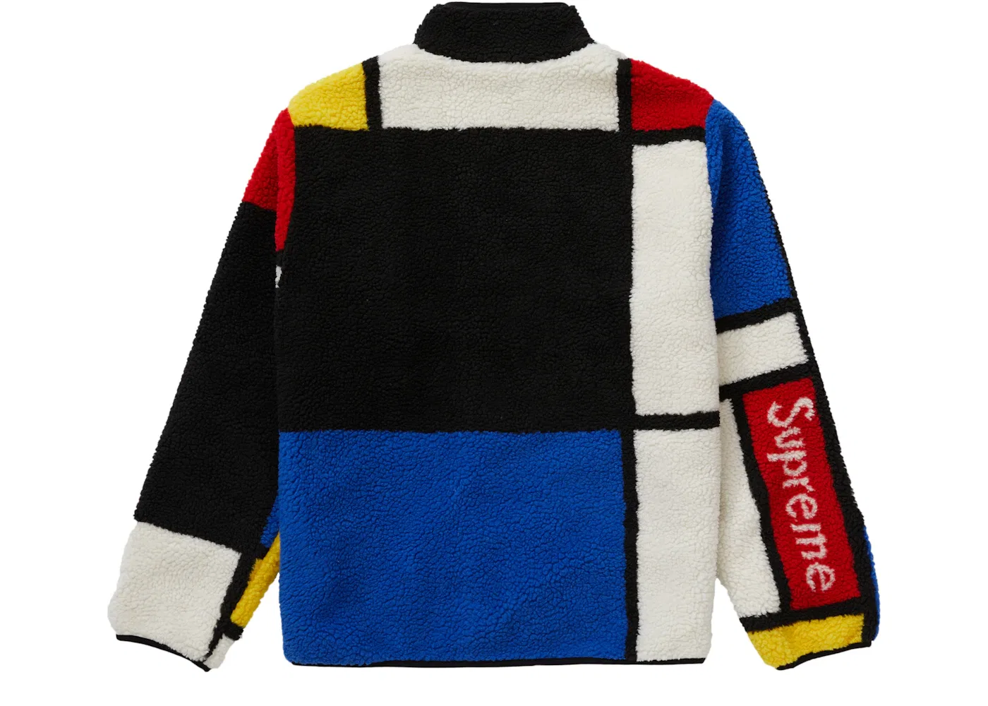 Мужская куртка-флис двусторонняя модель Fleece Jacket Supreme, Red — фото 2