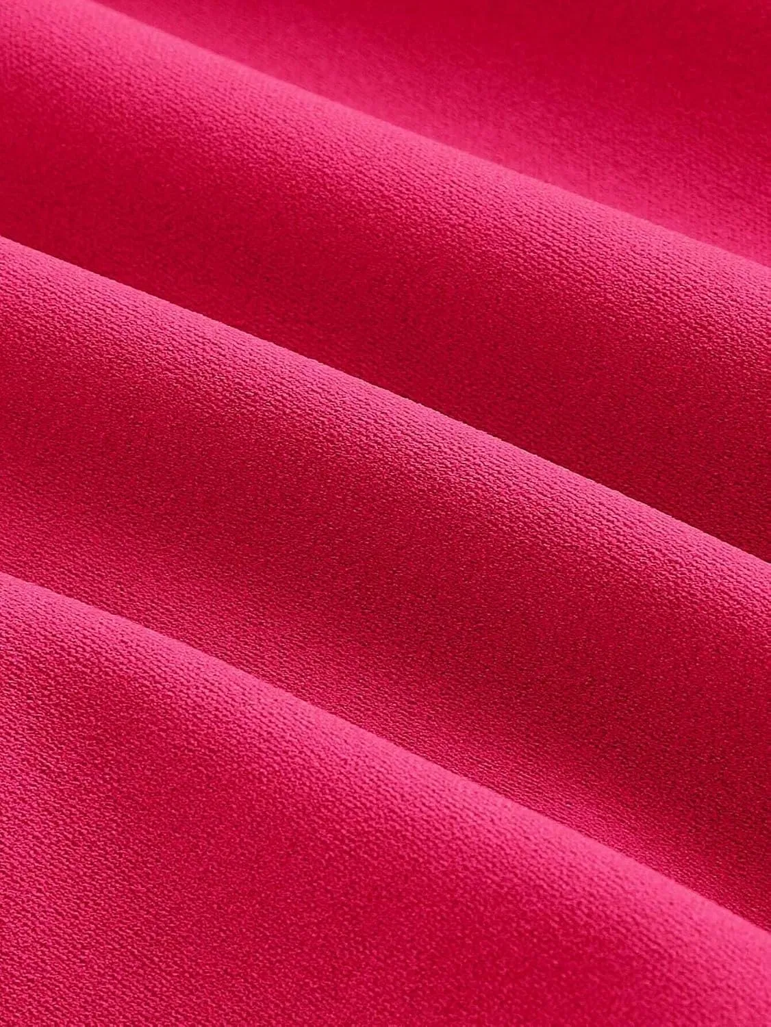 Женское повседневное платье-ками на бретелях с драпировкой, Hot Pink — фото 4