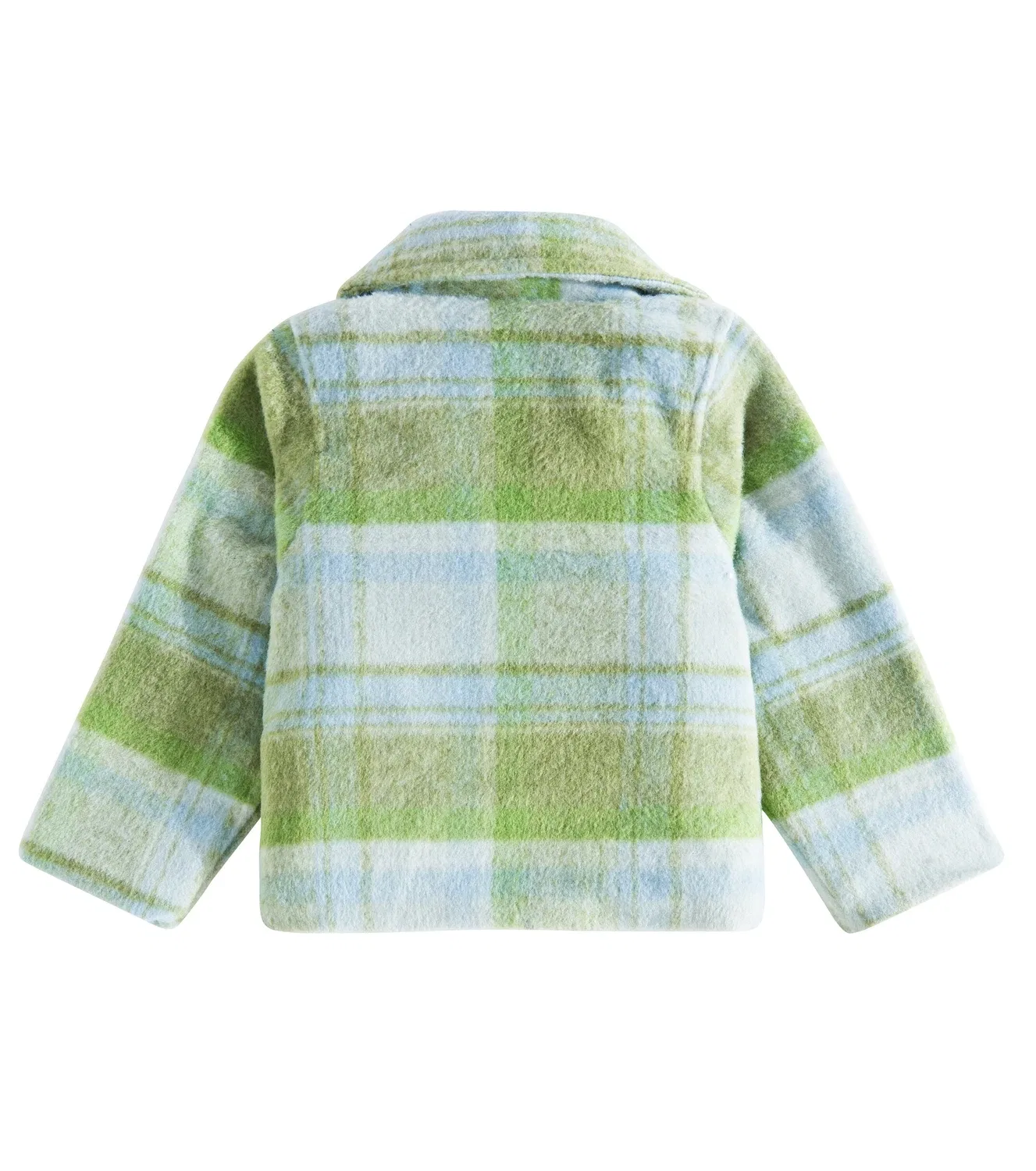 Легкая куртка двубортная Fragile Check Molo, зеленый — фото 4