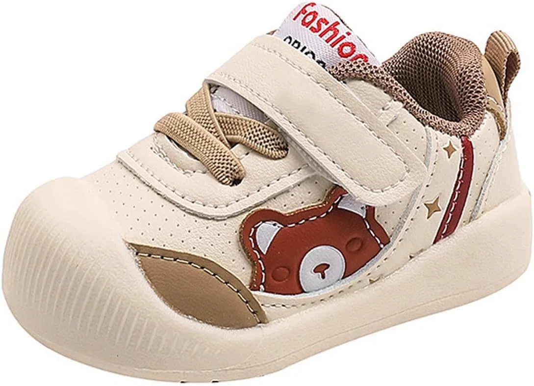 Детские кроссовки для мальчиков с принтом животных First Walking Shoes, Khaki