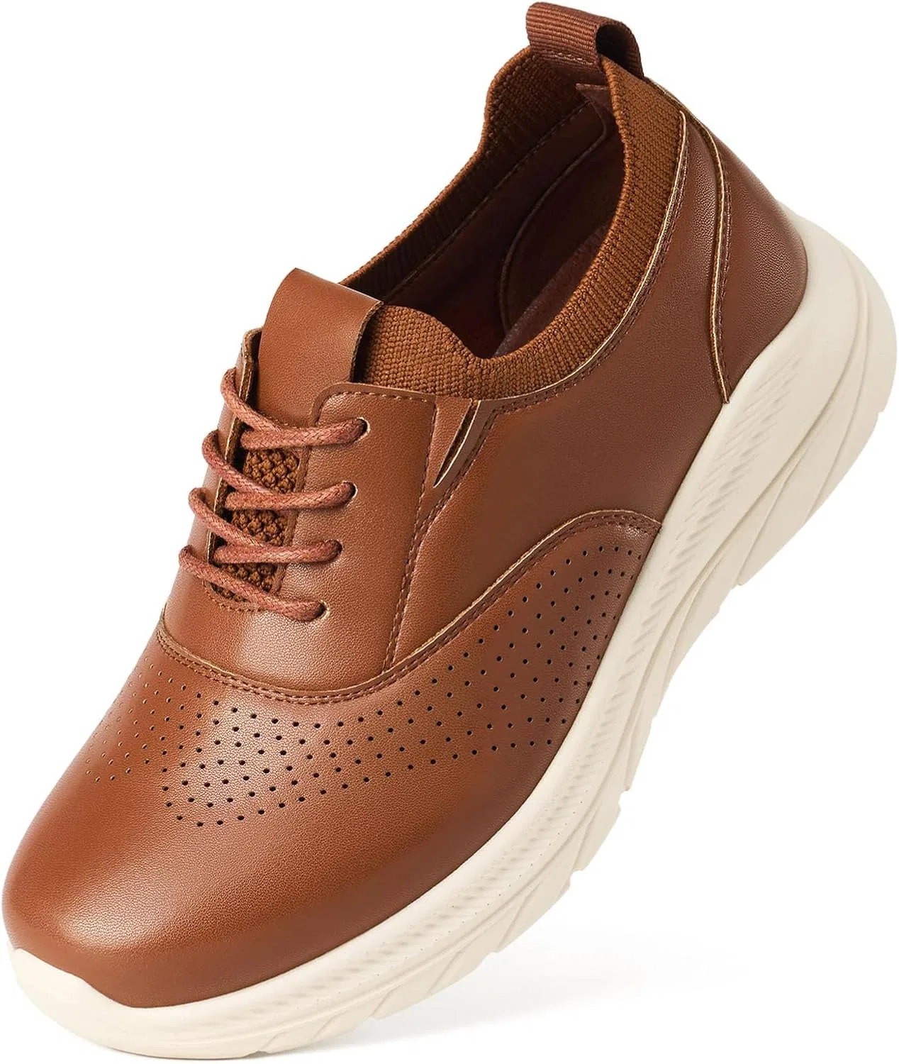 Детские оксфорды на шнуровке GINNI, Brown