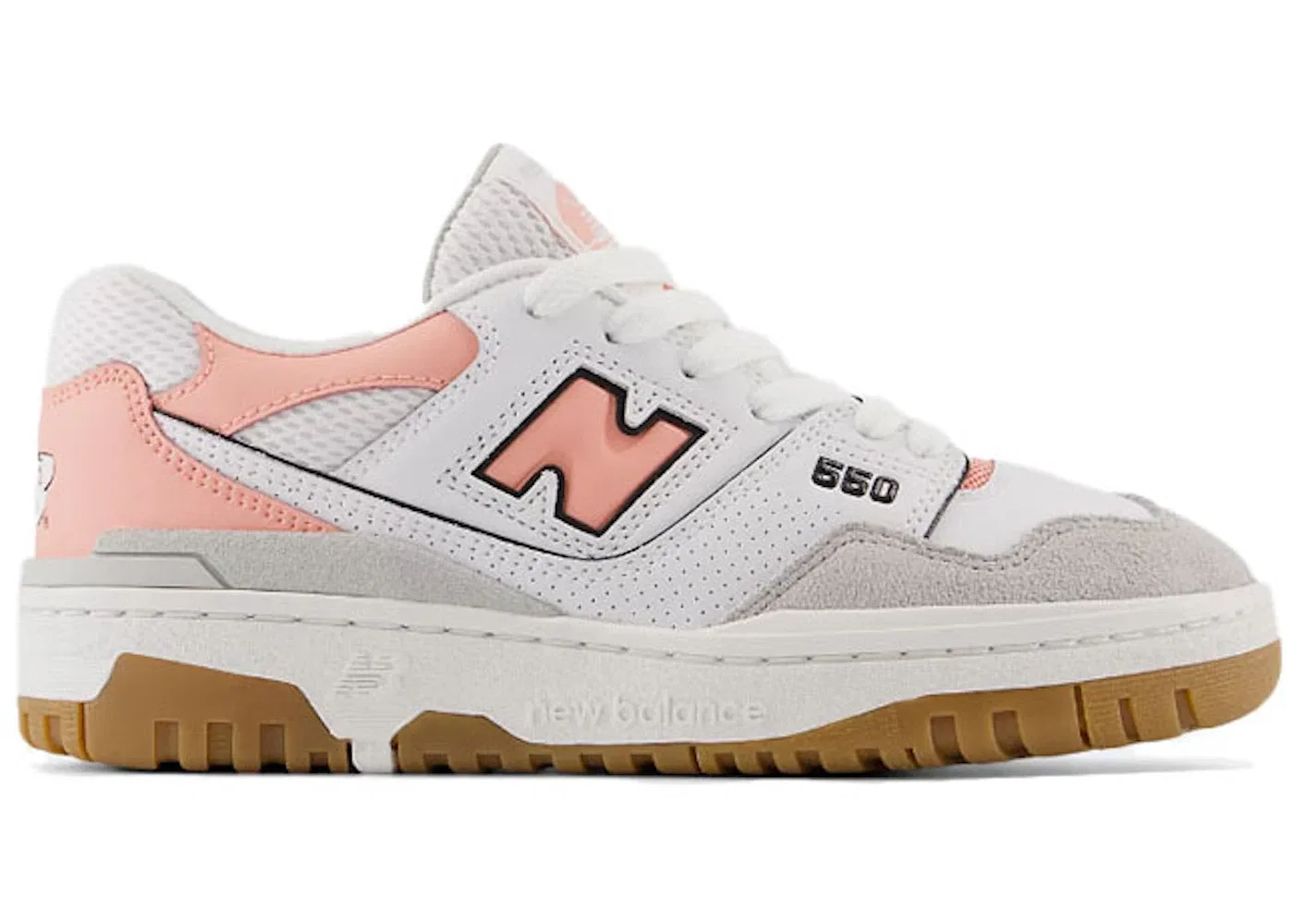 Детские кроссовки Lifestyle New Balance 550, Brighton Grey / Omega Pink