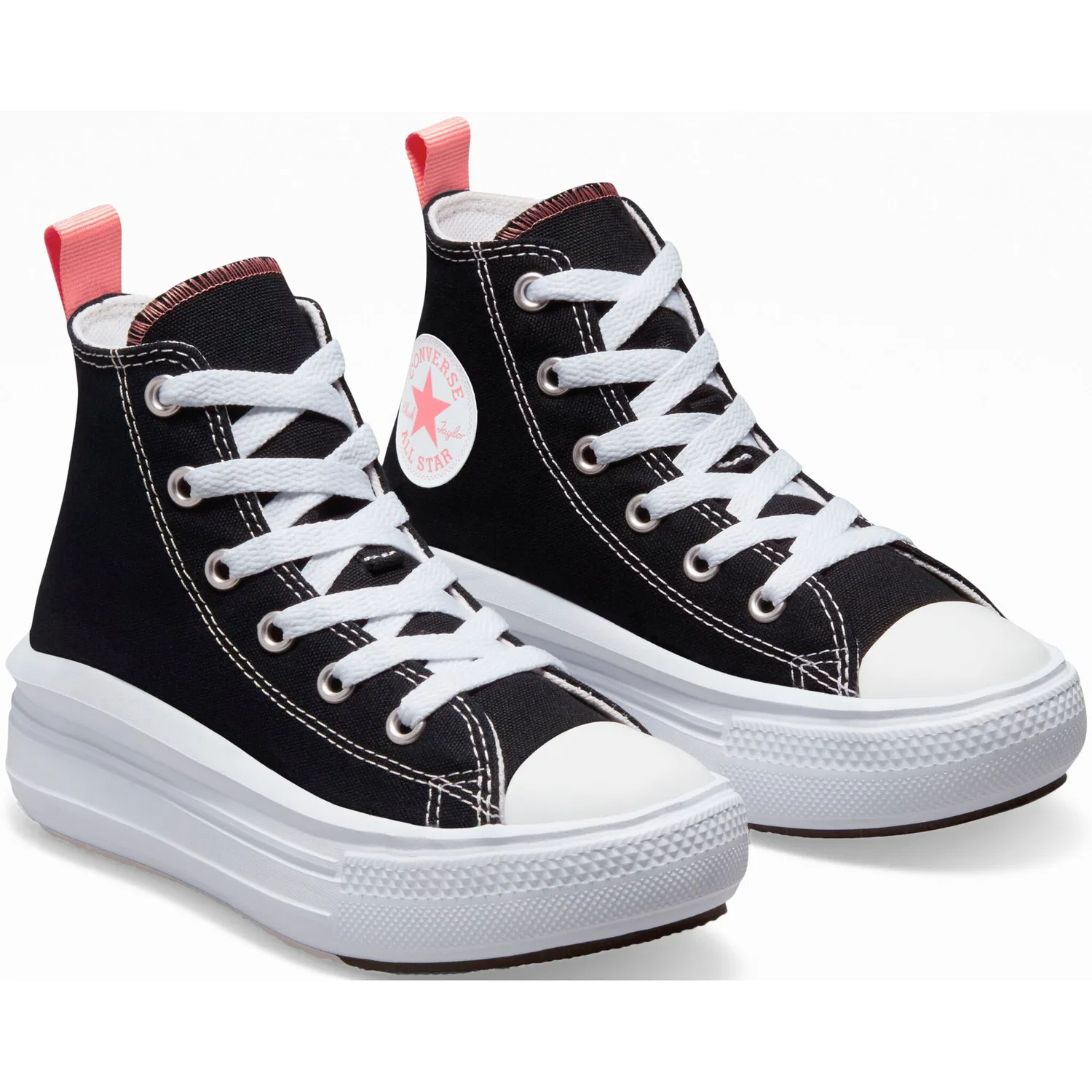 Детские кроссовки с шнуровкой Converse, Black