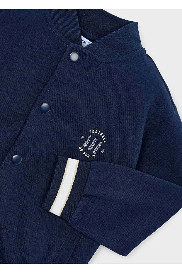 Детское пальто для мальчиков с длинным рукавом College Coat Mayoral, Navy Blue — фото 4