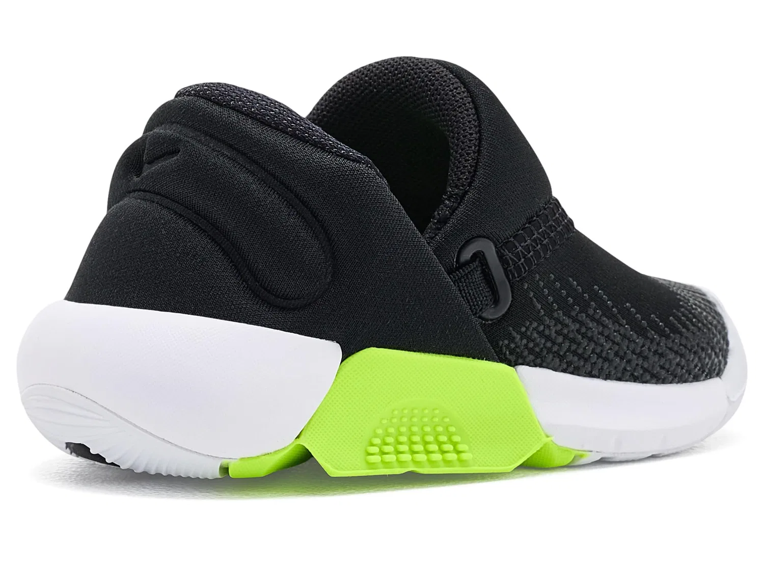 Кроссовки Swoosh Go (для младенцев и малышей) Nike Kids, Black/White/Volt/Anthracite — фото 4
