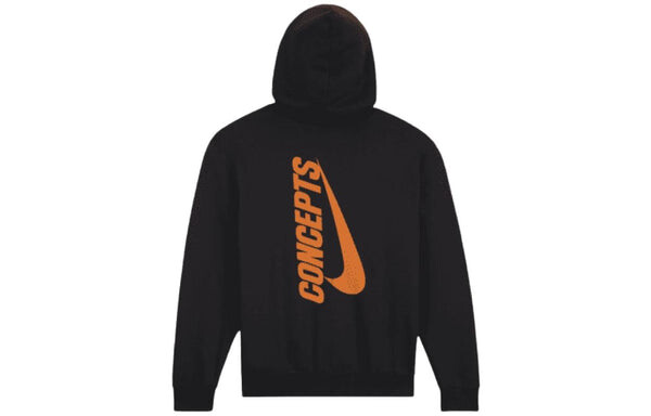 Толстовка Nike SB x Concepts Graphic Fleece Hoodie 'Black', черный — фото 2
