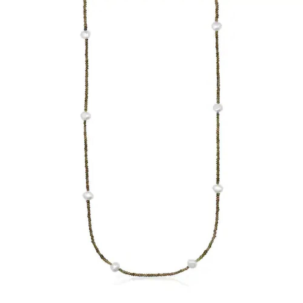 

Колье Tous Quartz Color, кварц/жемчуг