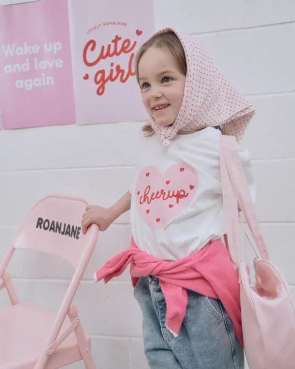 Футболка с коротким рукавом Loving Sand, Roanjane, ай&пинк