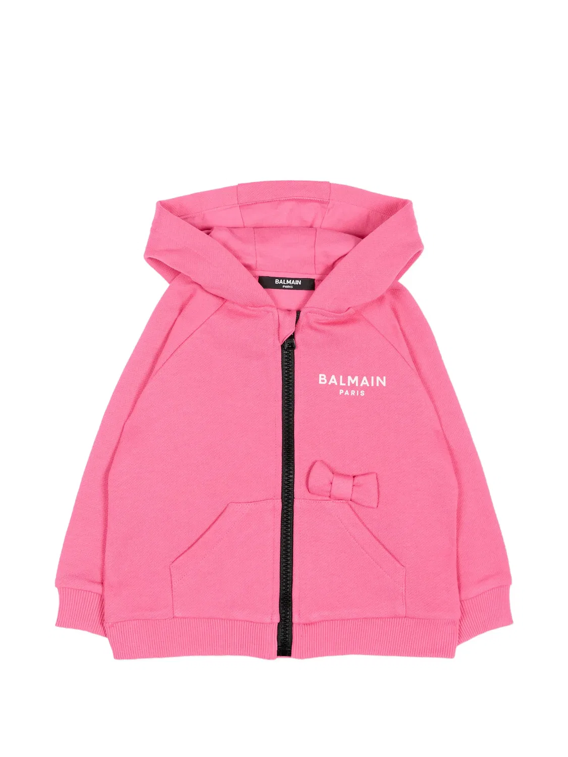 Худи с бантом, розовое Balmain, розовый